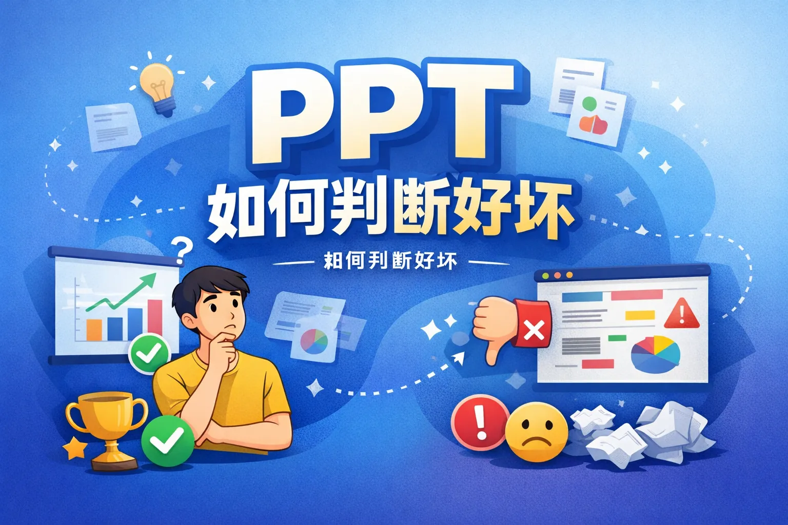 ppt如何判断好坏
