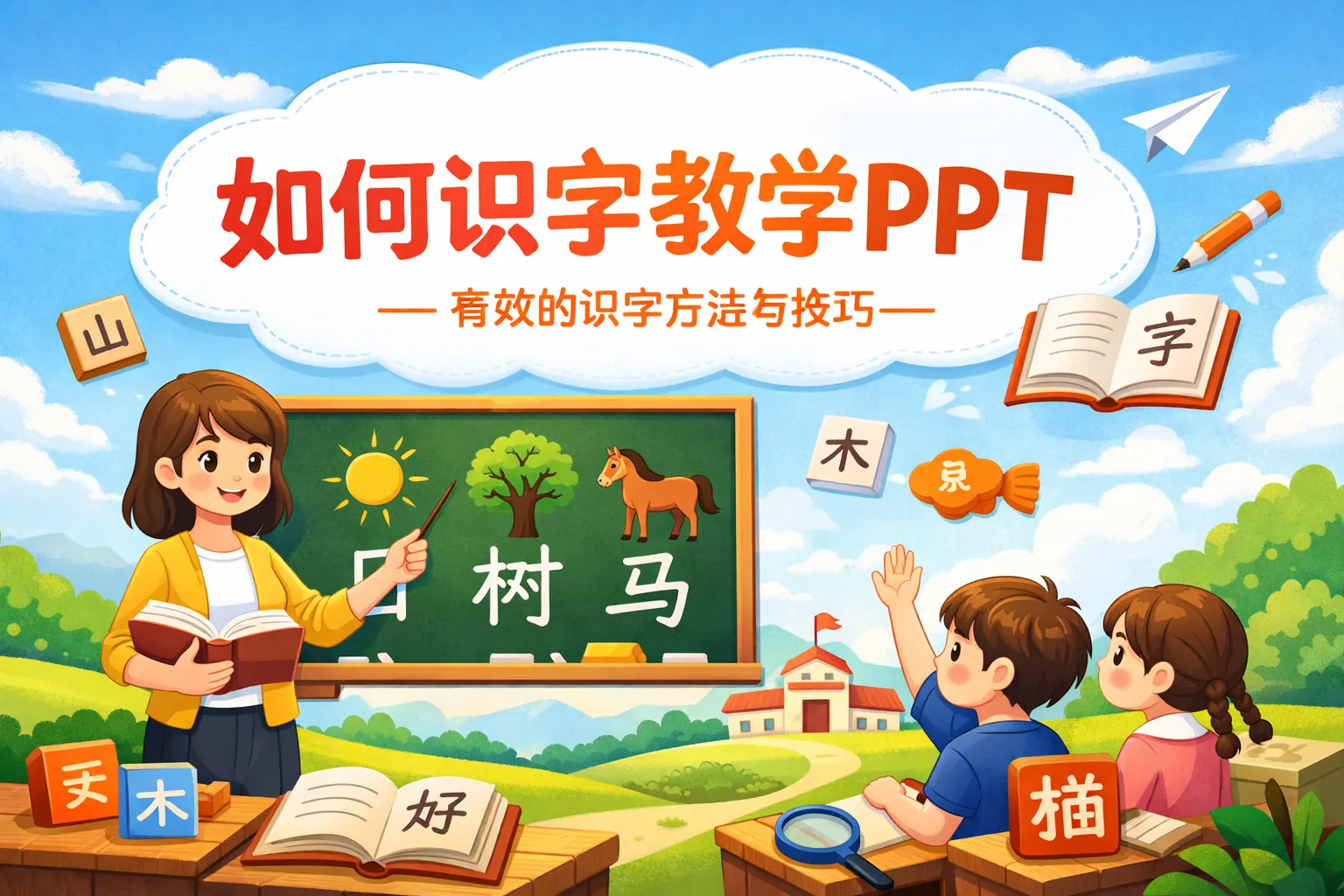如何识字教学PPT