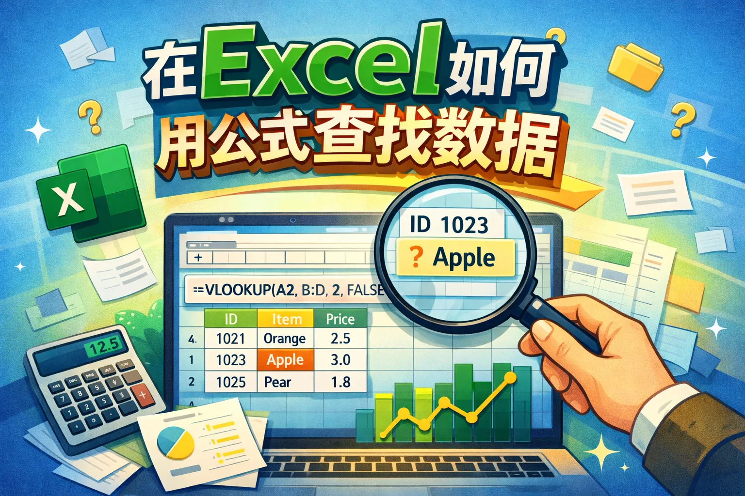 在excel如何用公式查找数据
