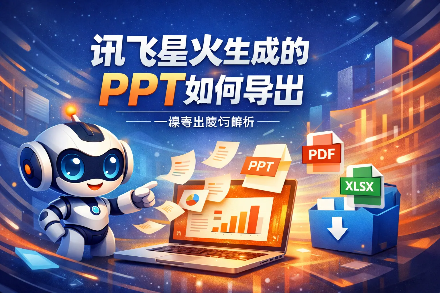 讯飞星火生成的ppt如何导出