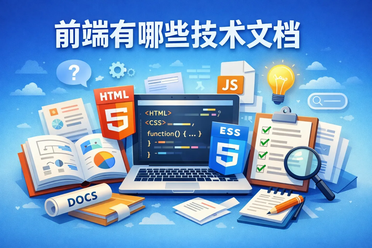 前端有哪些技术文档