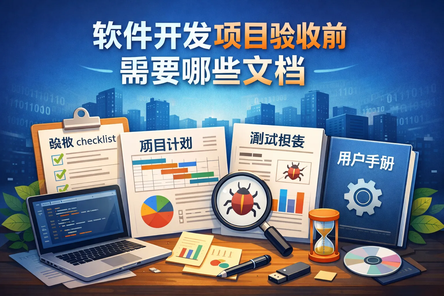 软件开发项目验收前需要哪些文档