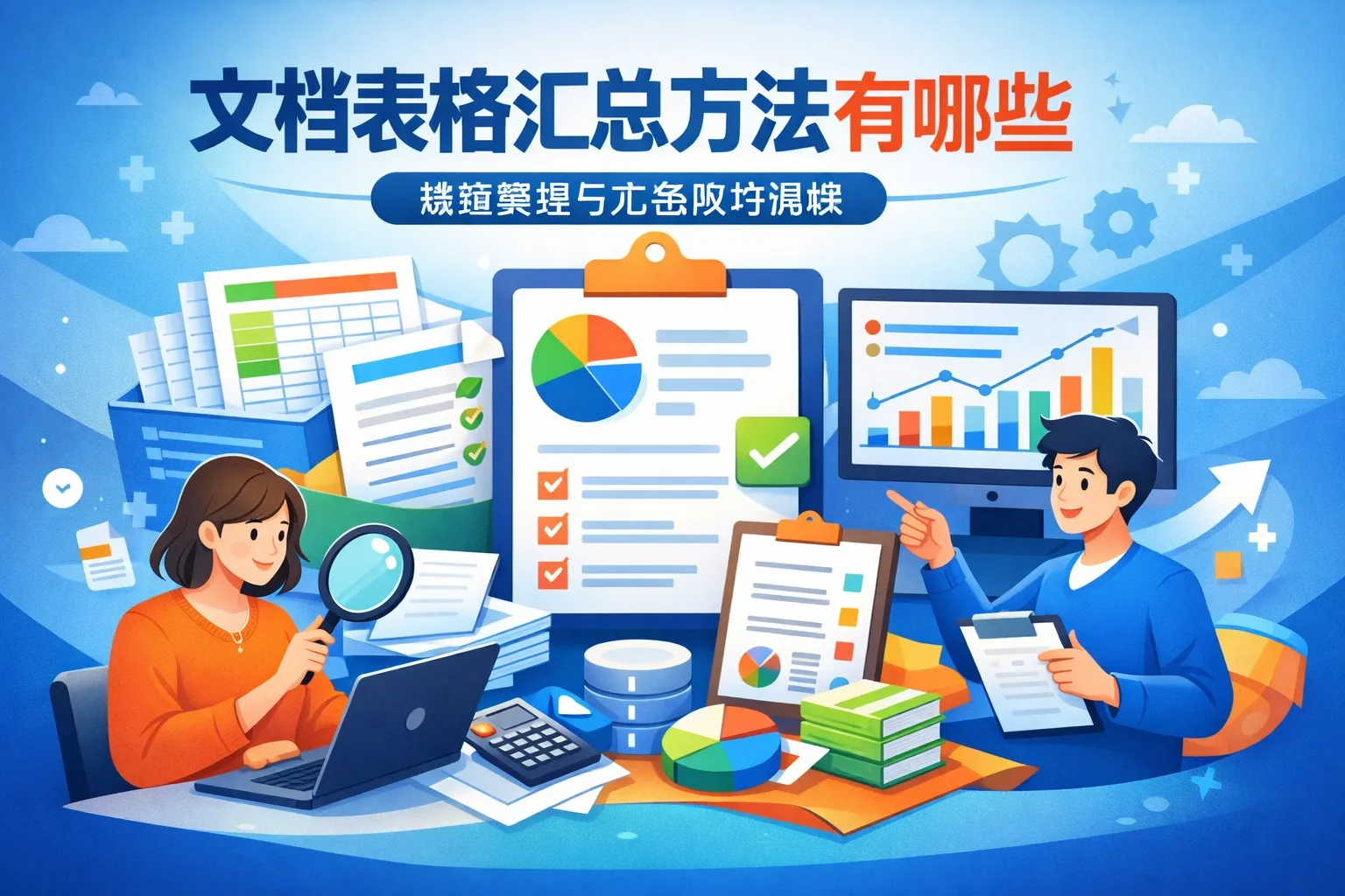 文档表格汇总方法有哪些