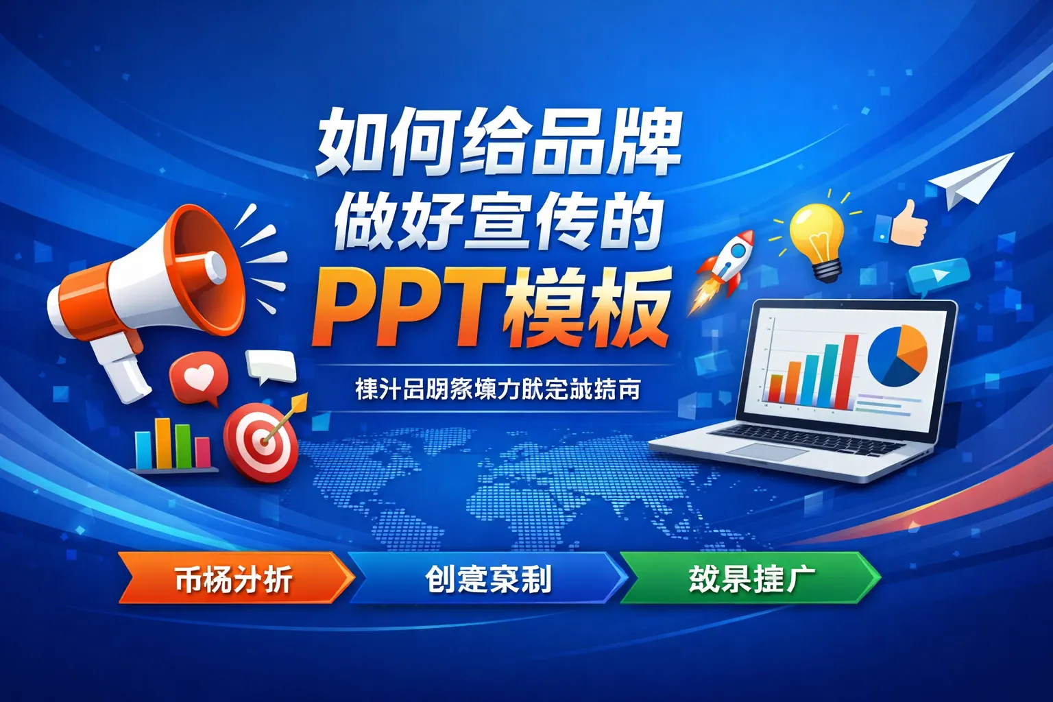 如何给品牌做好宣传的ppt模板