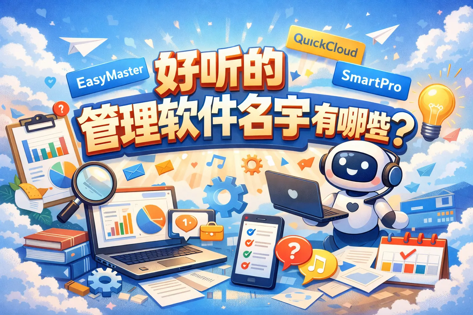 好听的管理软件名字有哪些