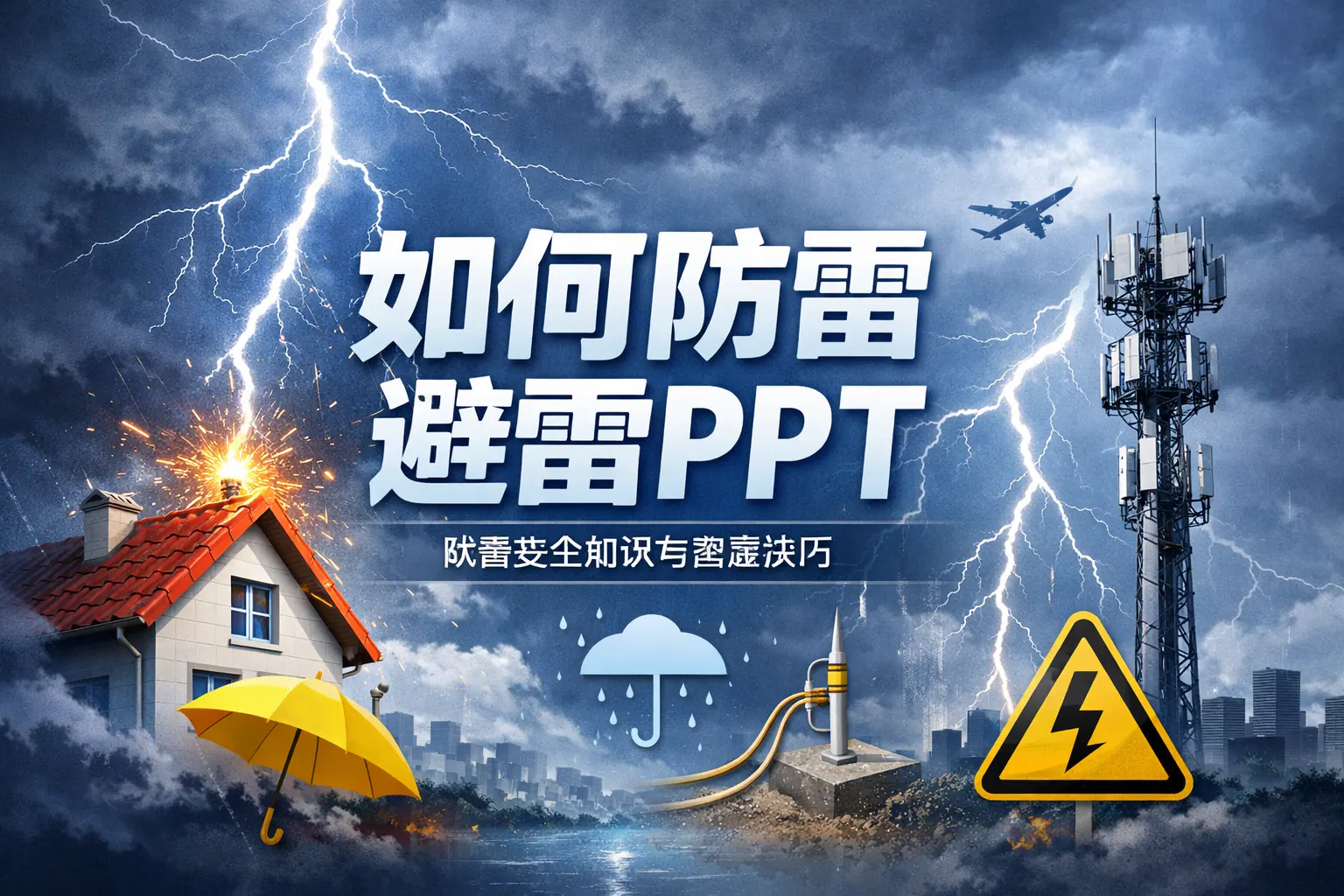 如何防雷避雷ppt