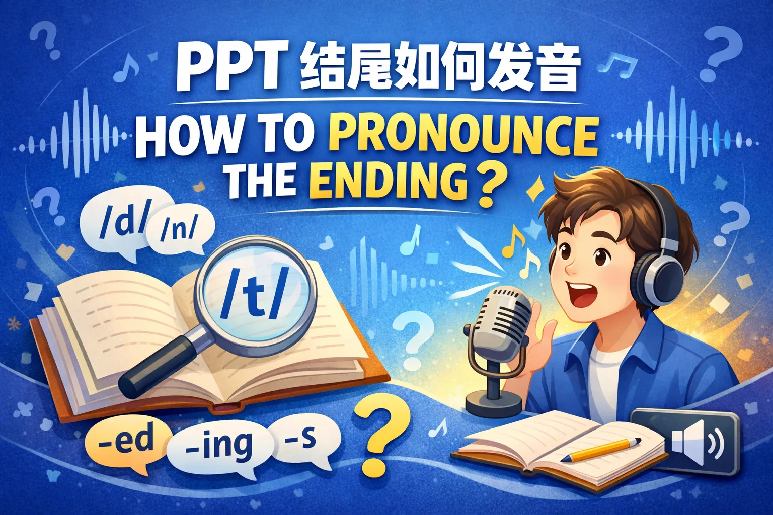 ppt结尾如何发音