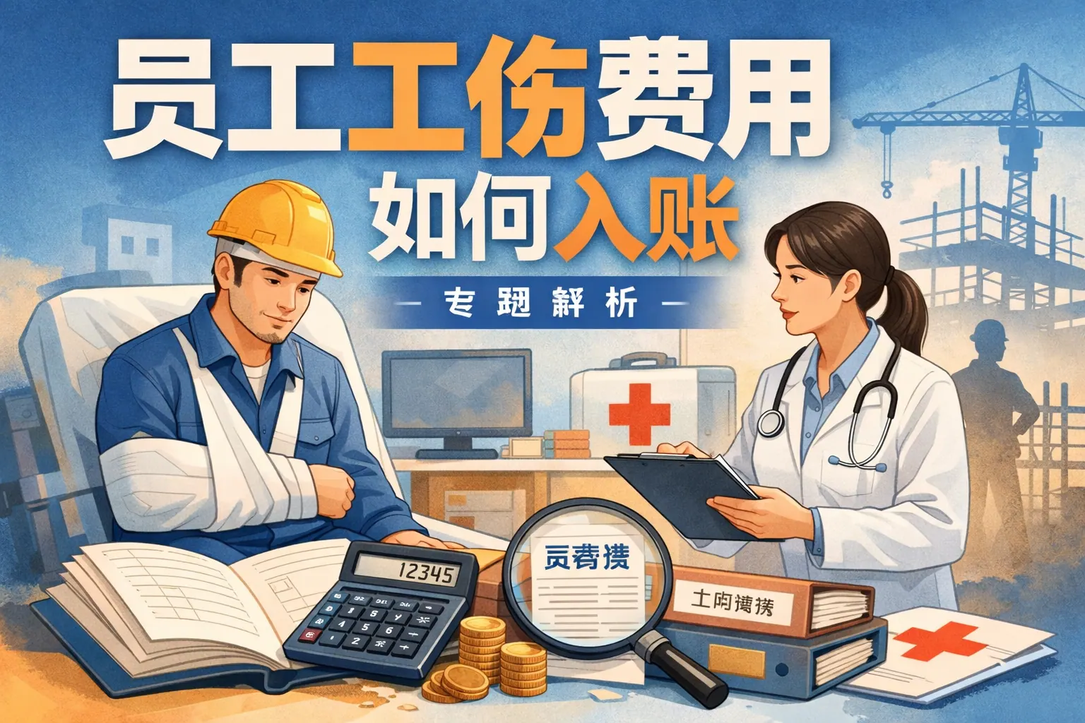 员工工伤费用如何入账