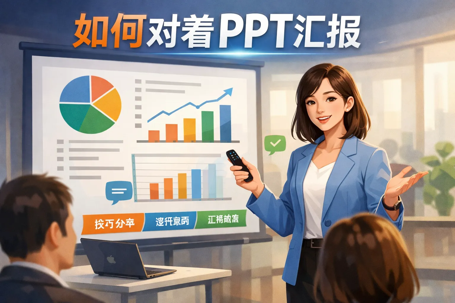 如何对着ppt汇报