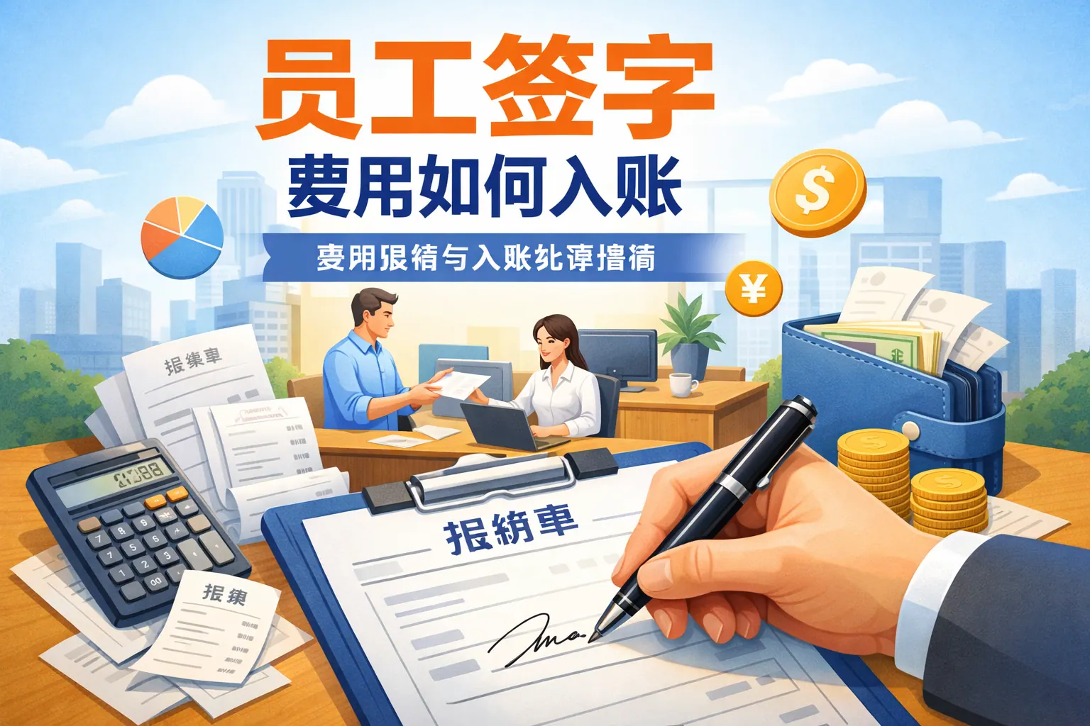 员工签字费用如何入账