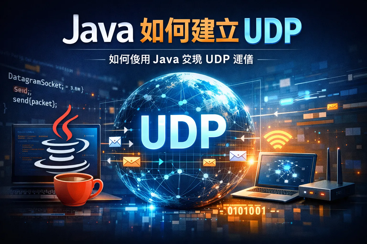 java如何建立udp