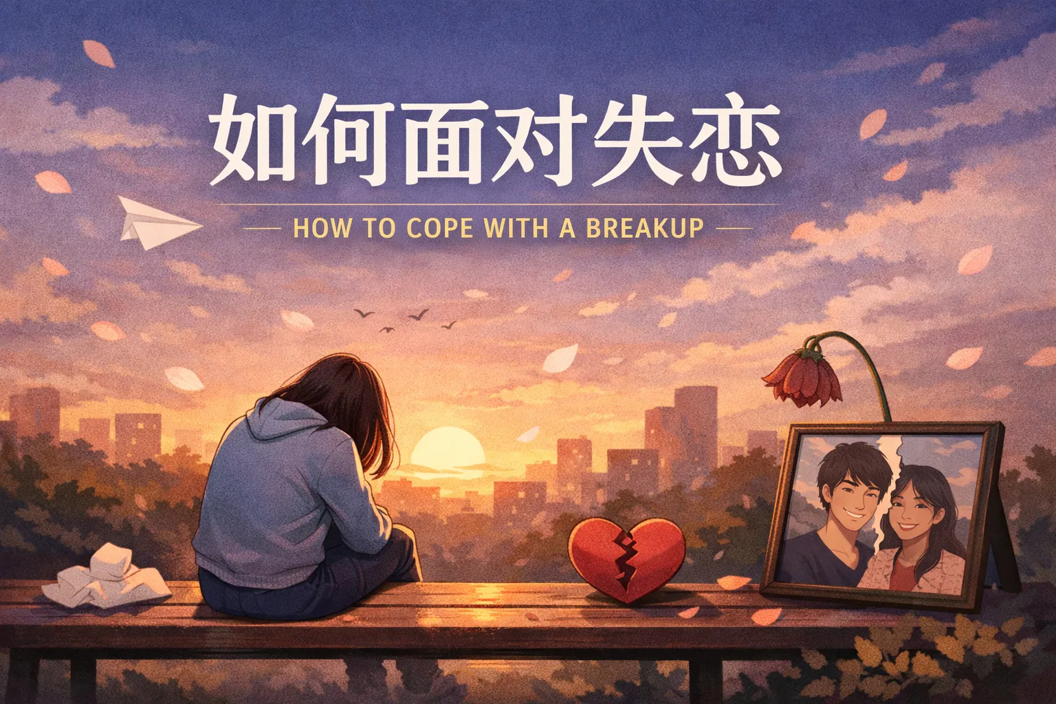 如何面对失恋 ppt