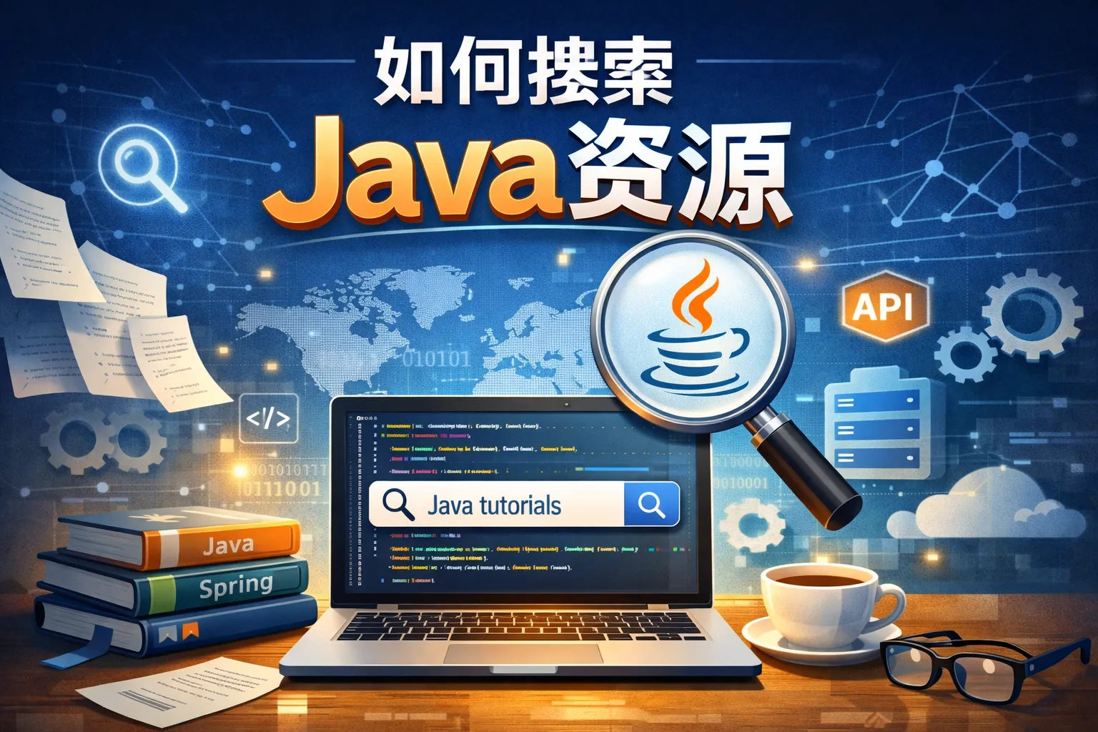 如何搜索java资源