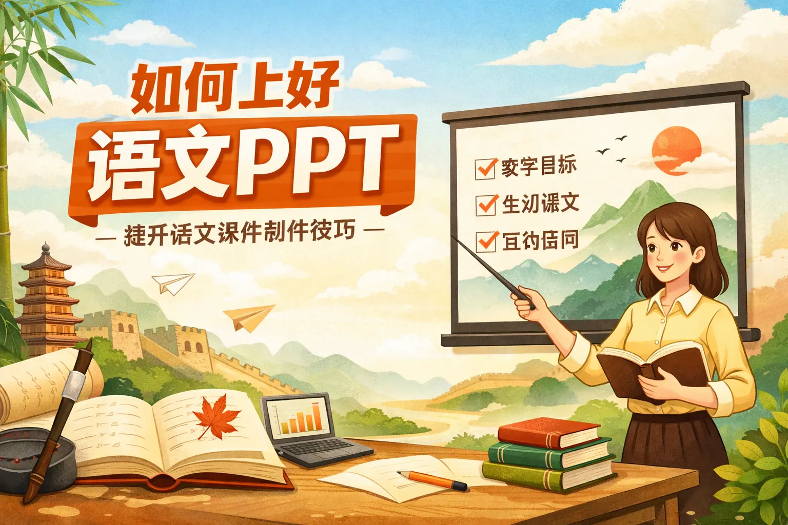 如何上好语文ppt