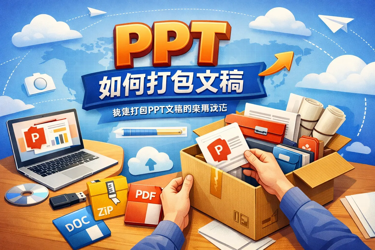 ppt如何打包文稿