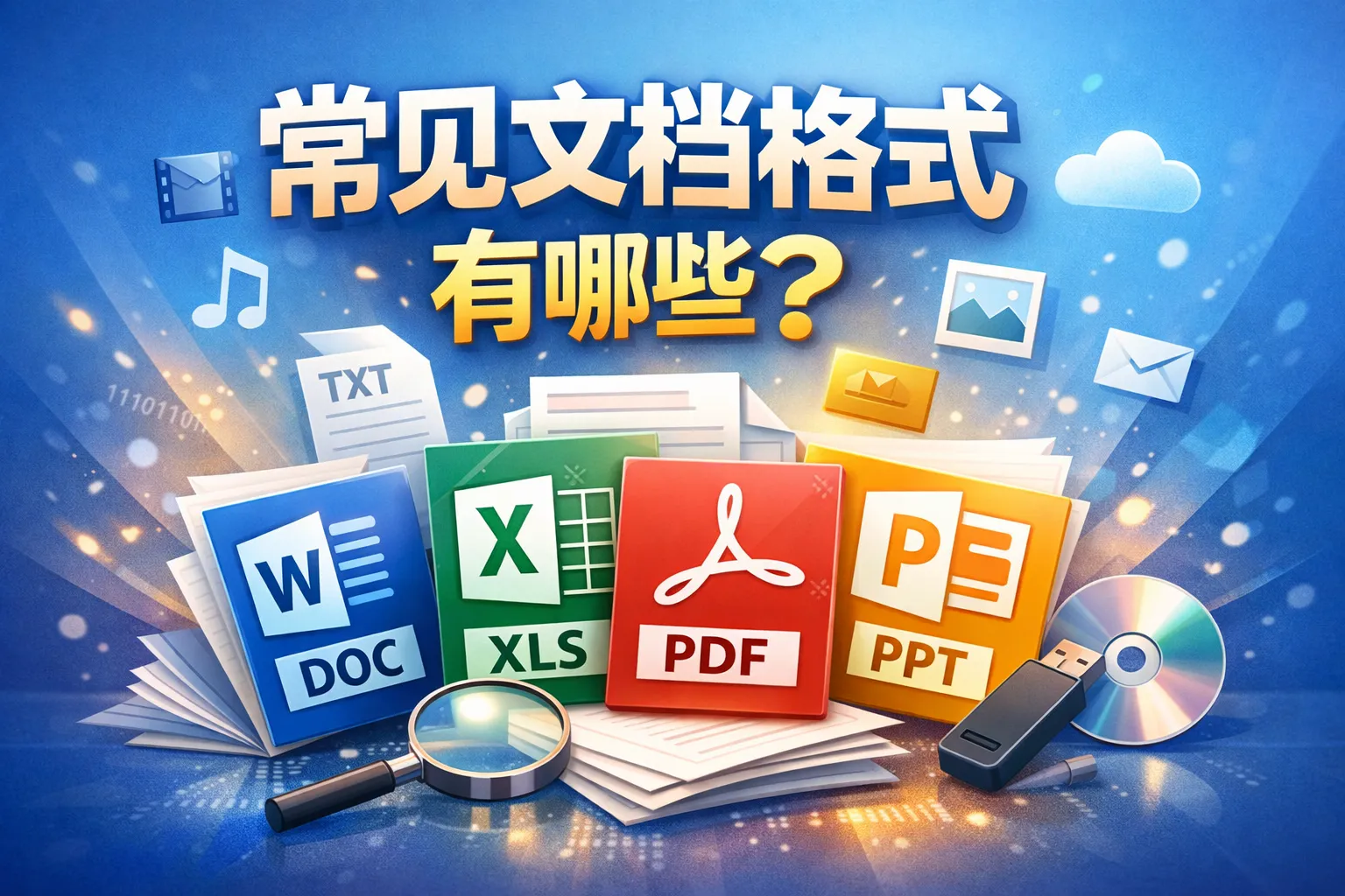 常见文档格式有哪些