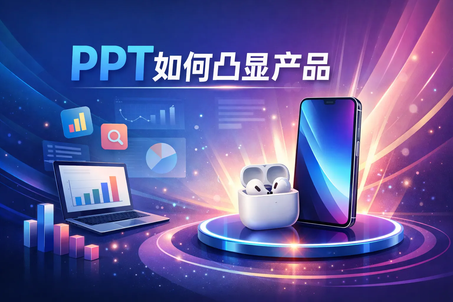 ppt如何凸显产品