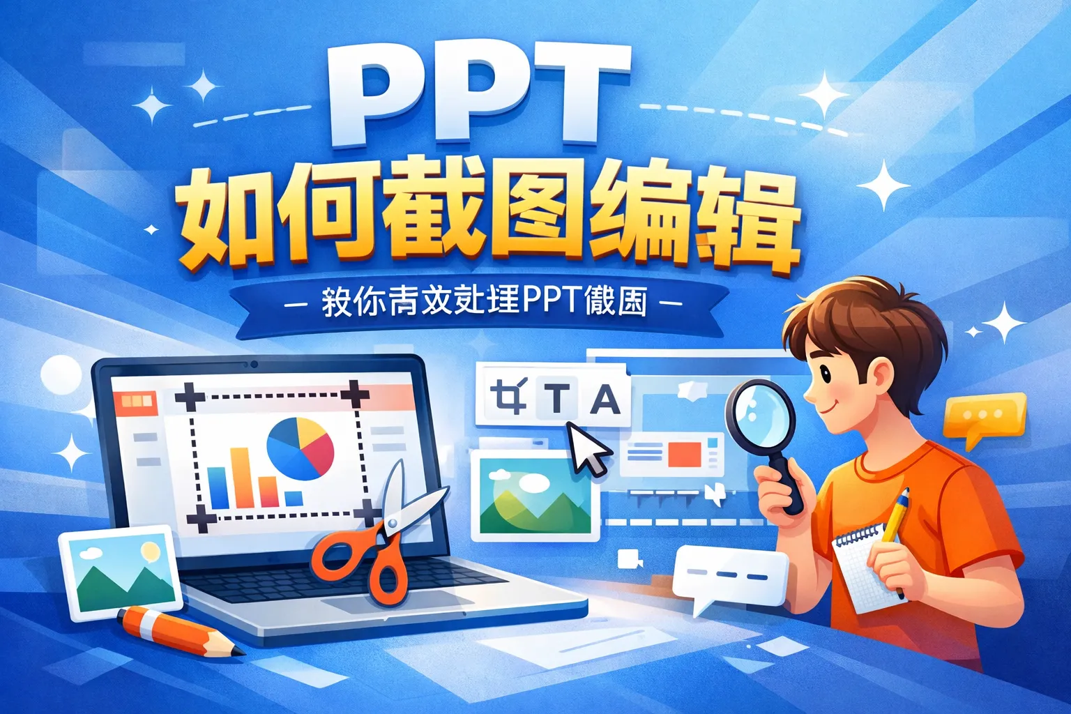 ppt如何截图编辑