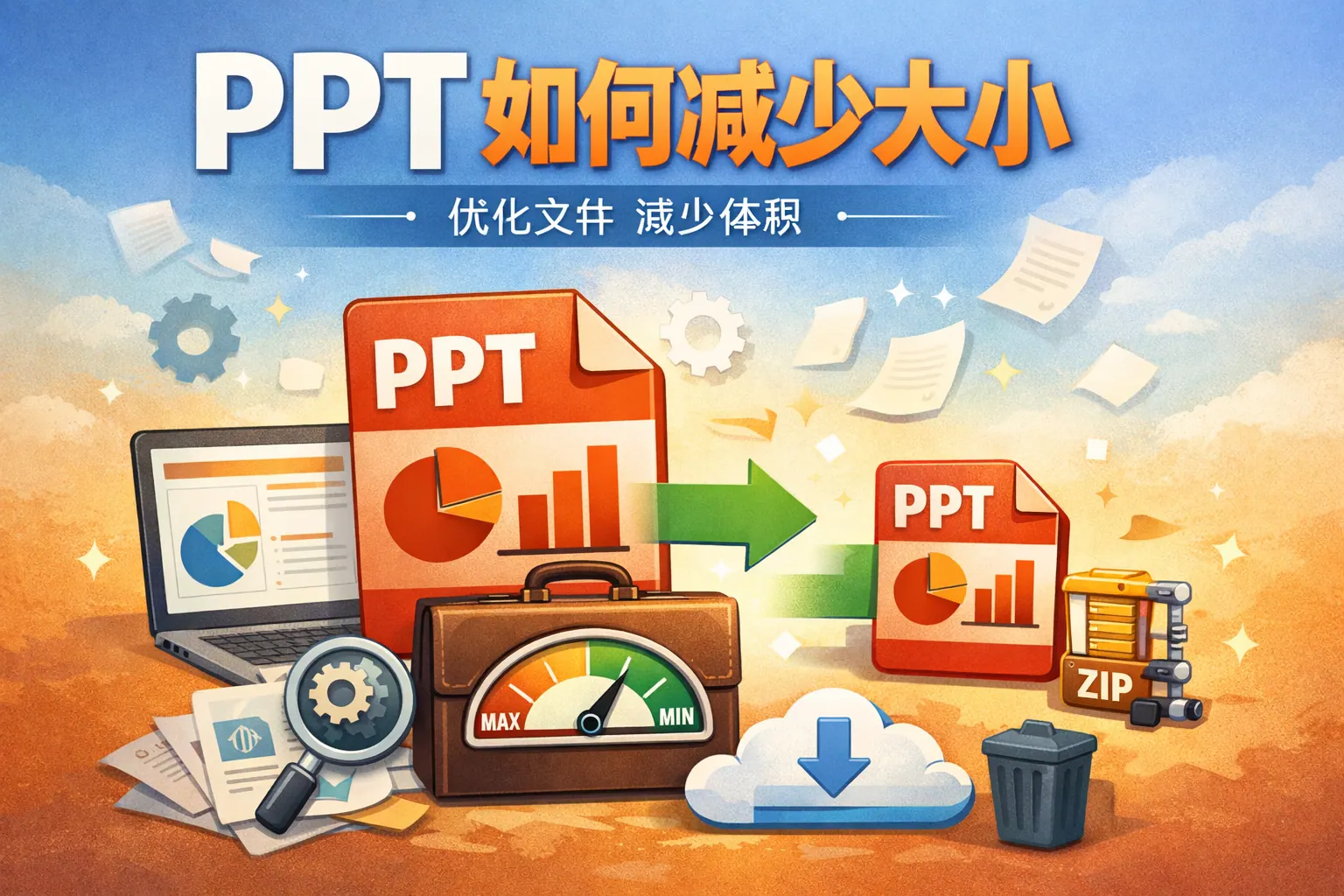 ppt如何减少大小