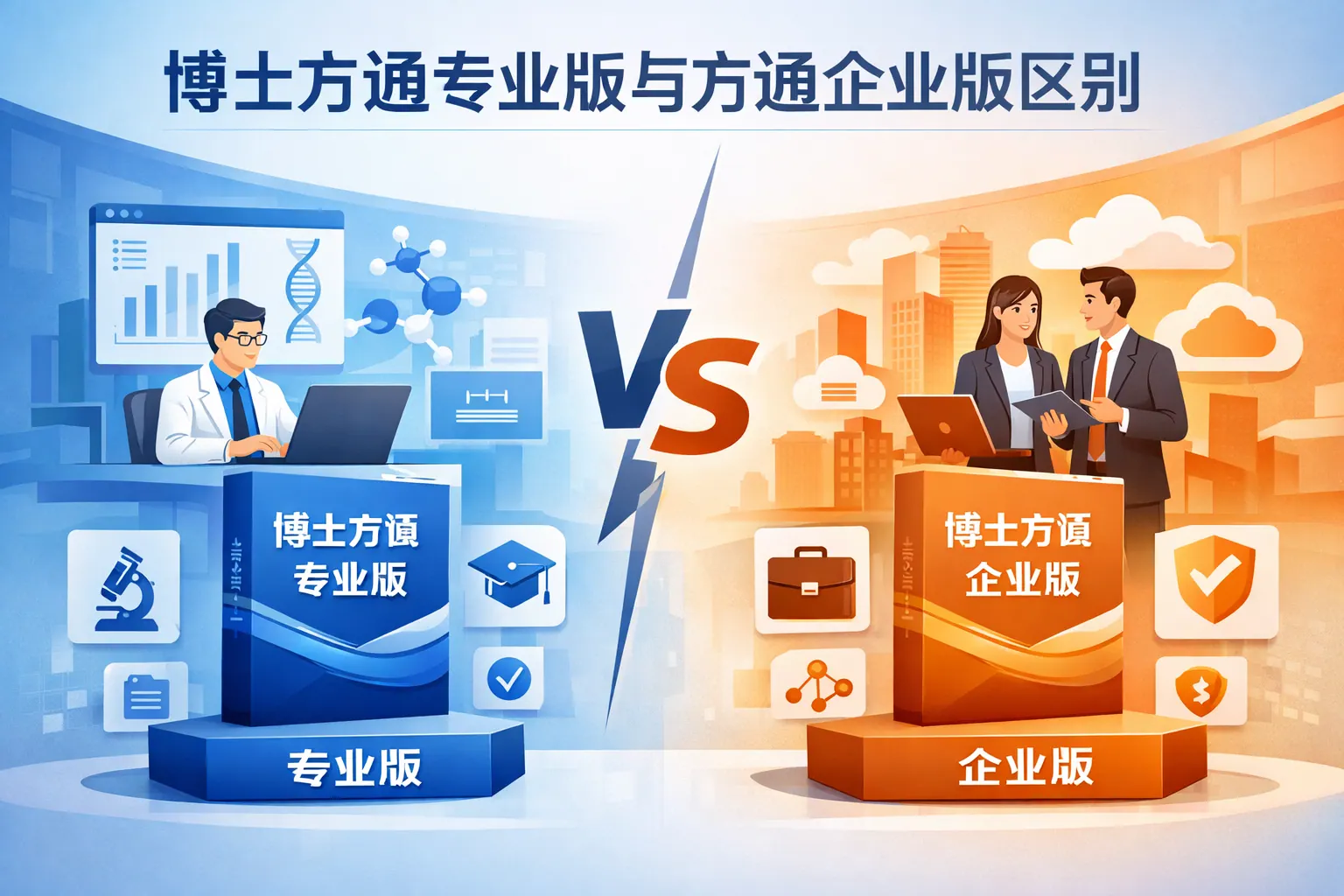 博士方通专业版与方通企业版区别