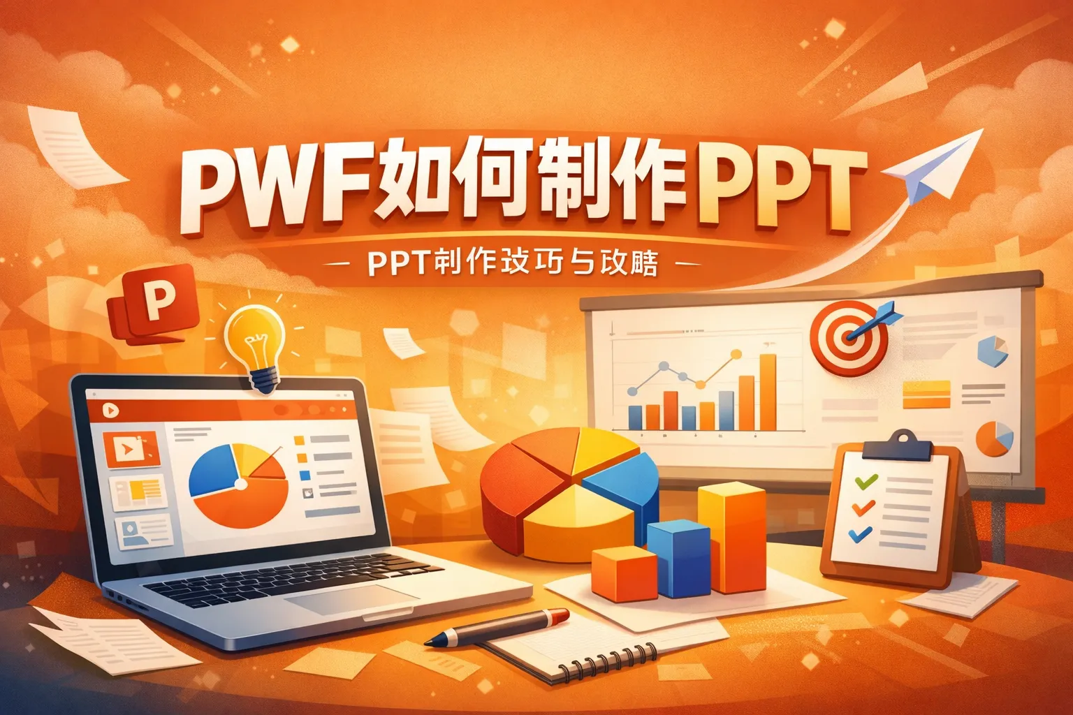 pwf如何制作ppt