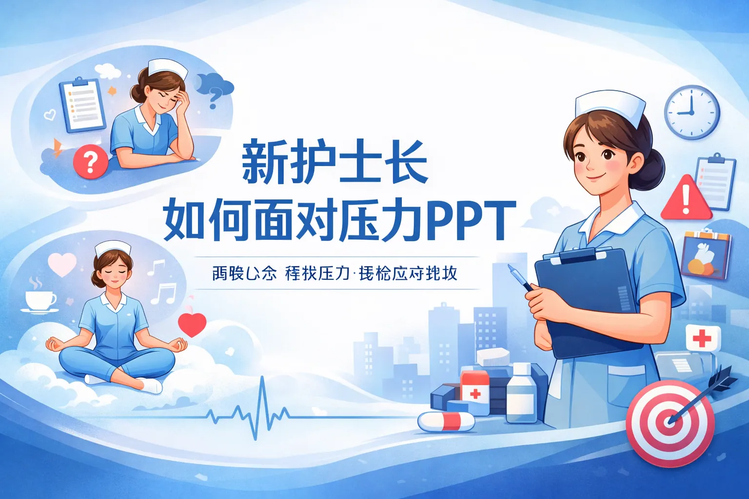 新护士长如何面对压力PPT