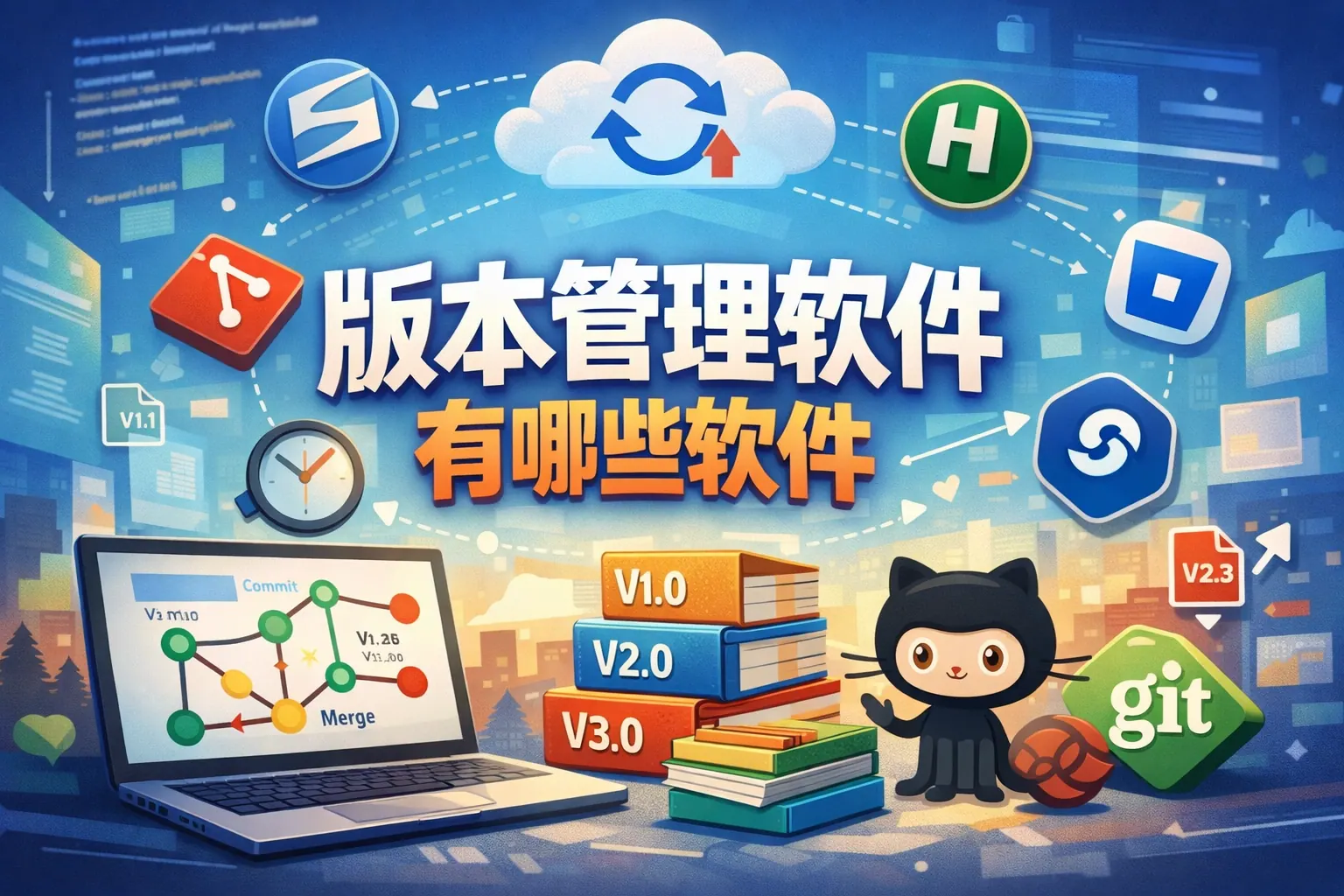 版本管理软件有哪些软件