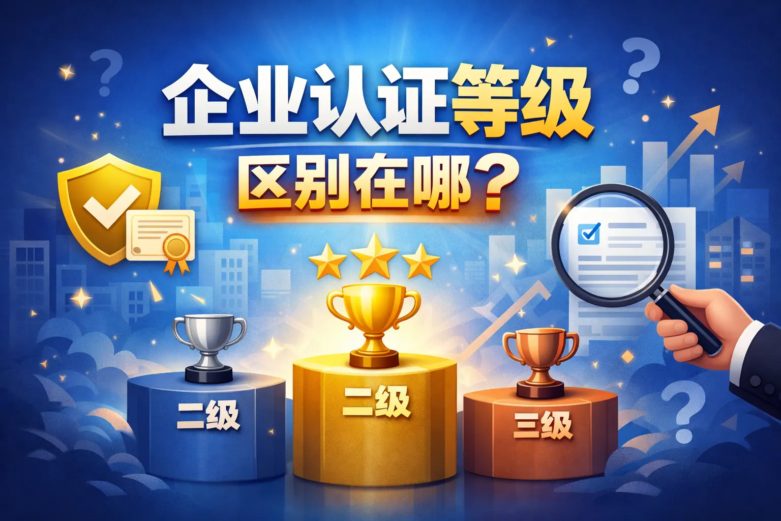 企业认证等级区别在哪