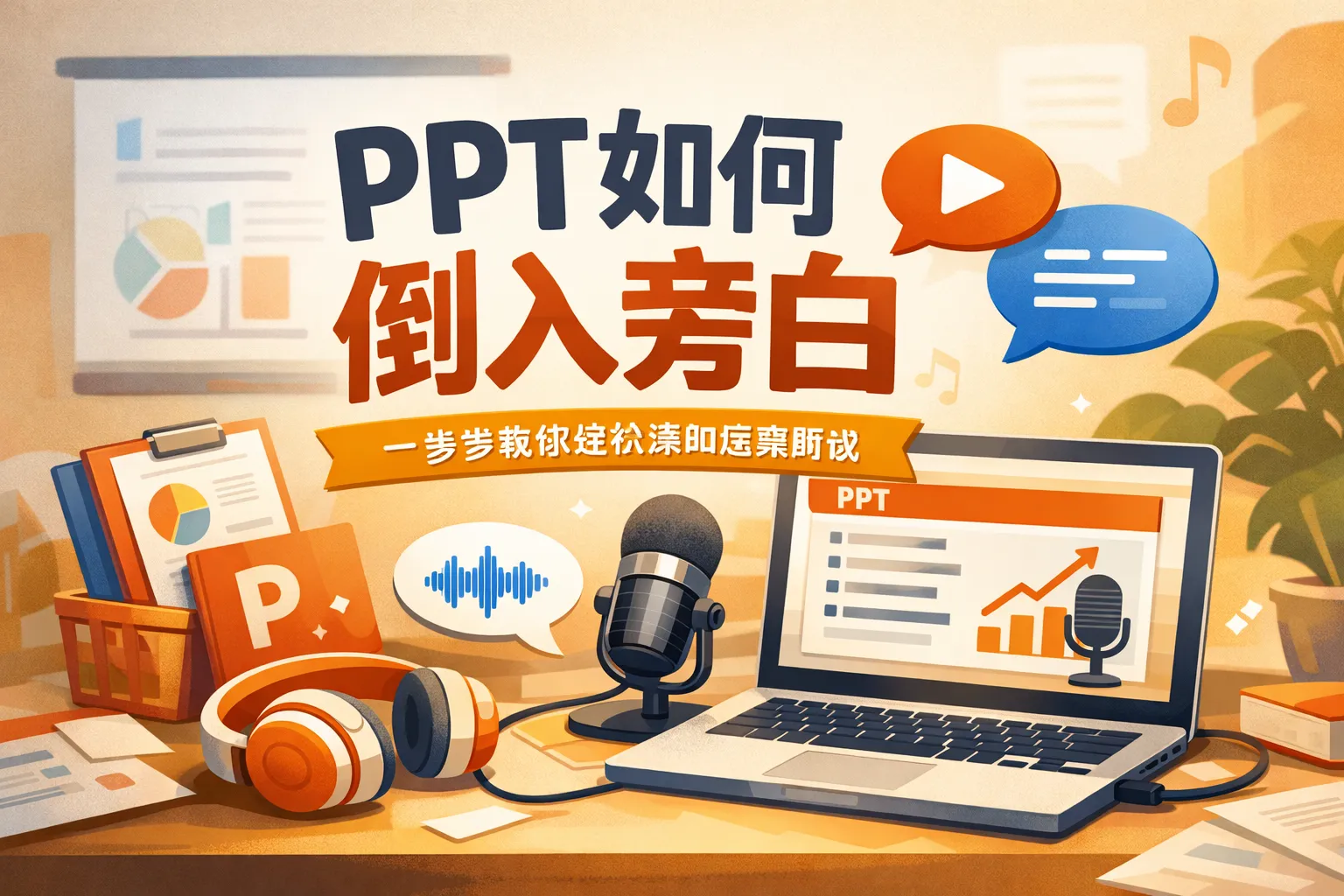ppt如何倒入旁白