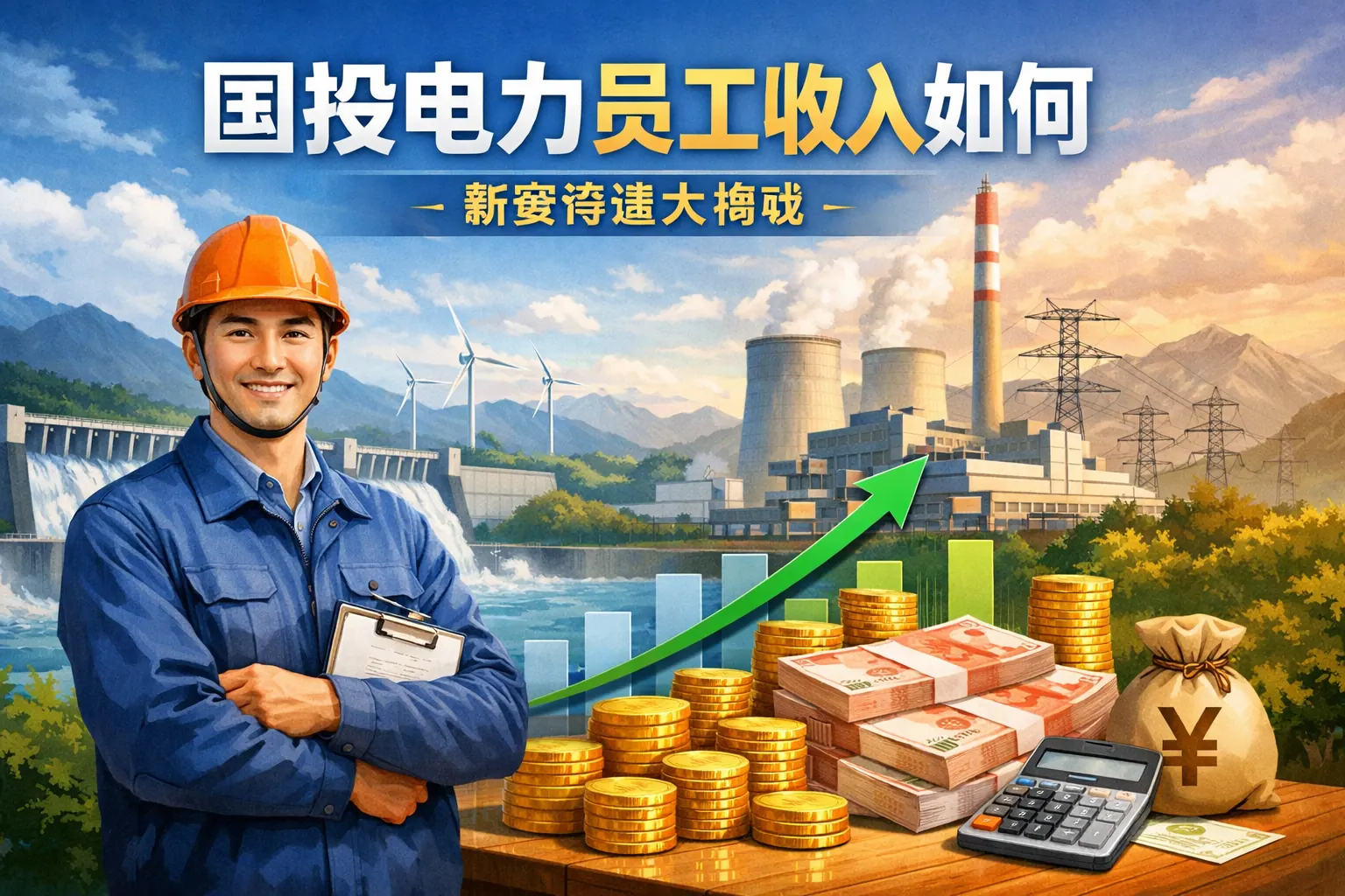 国投电力员工收入如何