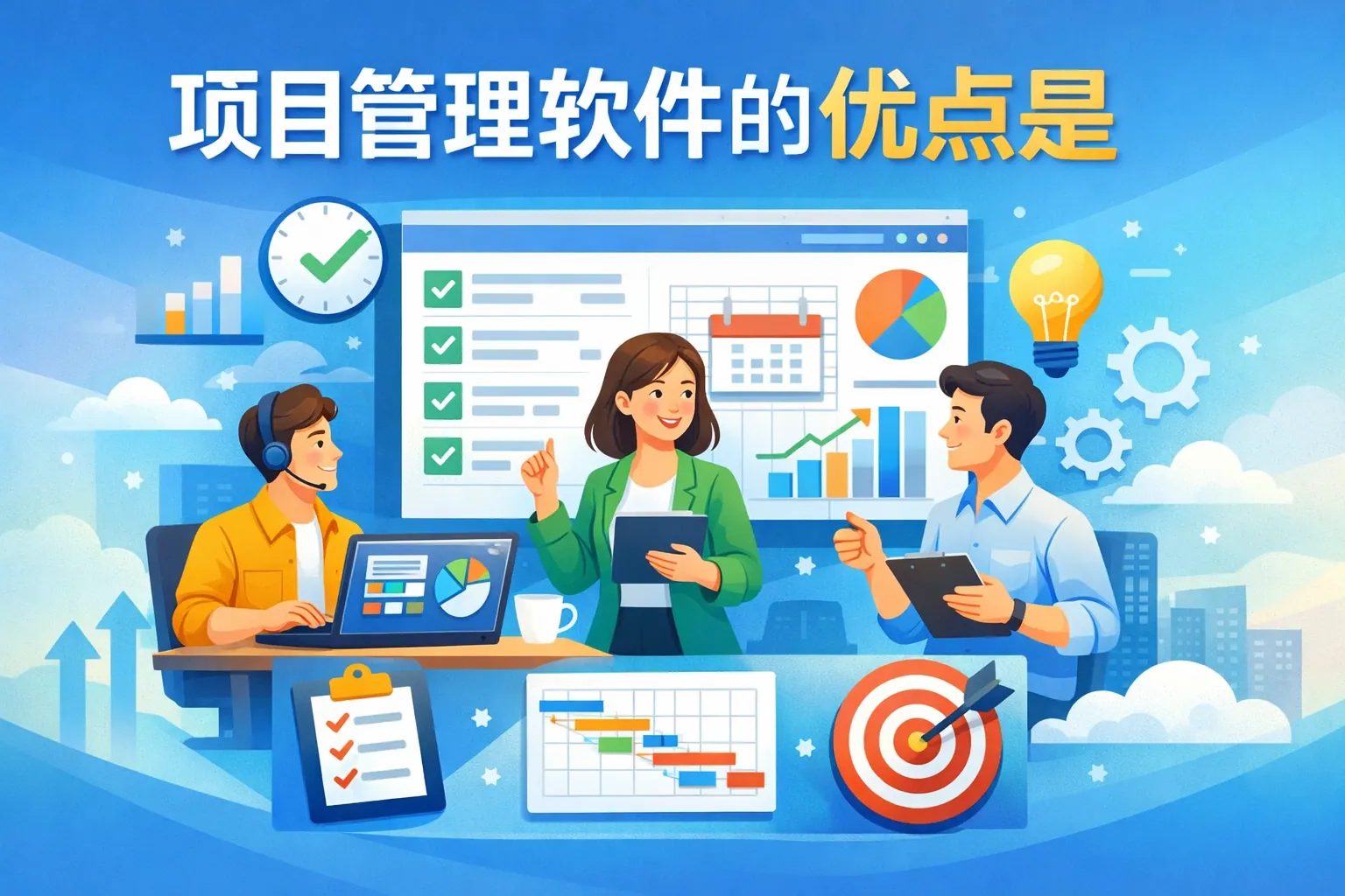 项目管理软件的优点是