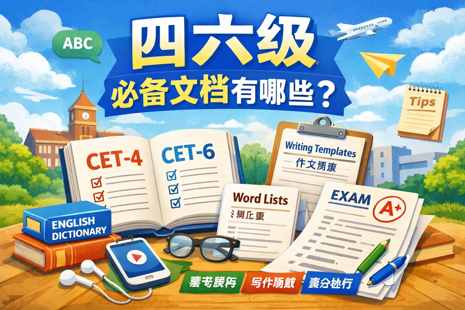 四六级必备文档有哪些
