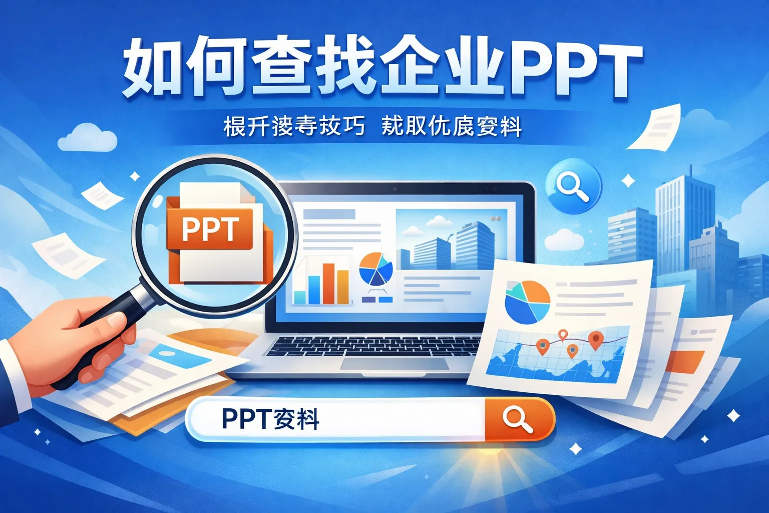 如何查找企业ppt