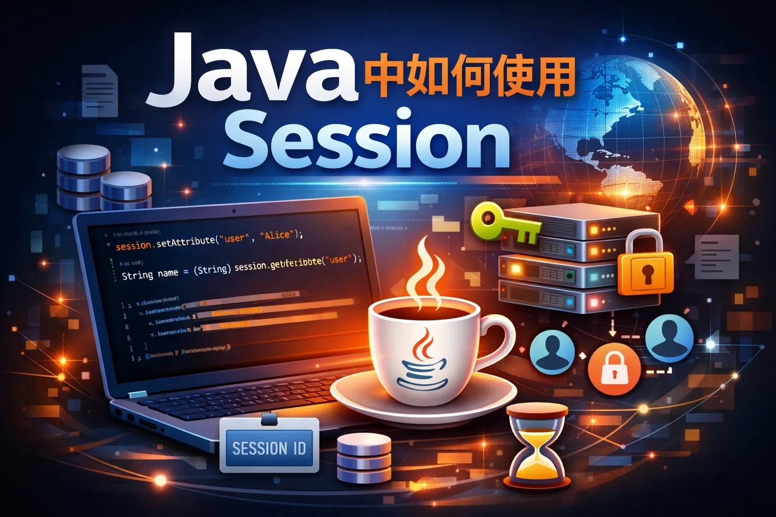 java中如何使用session