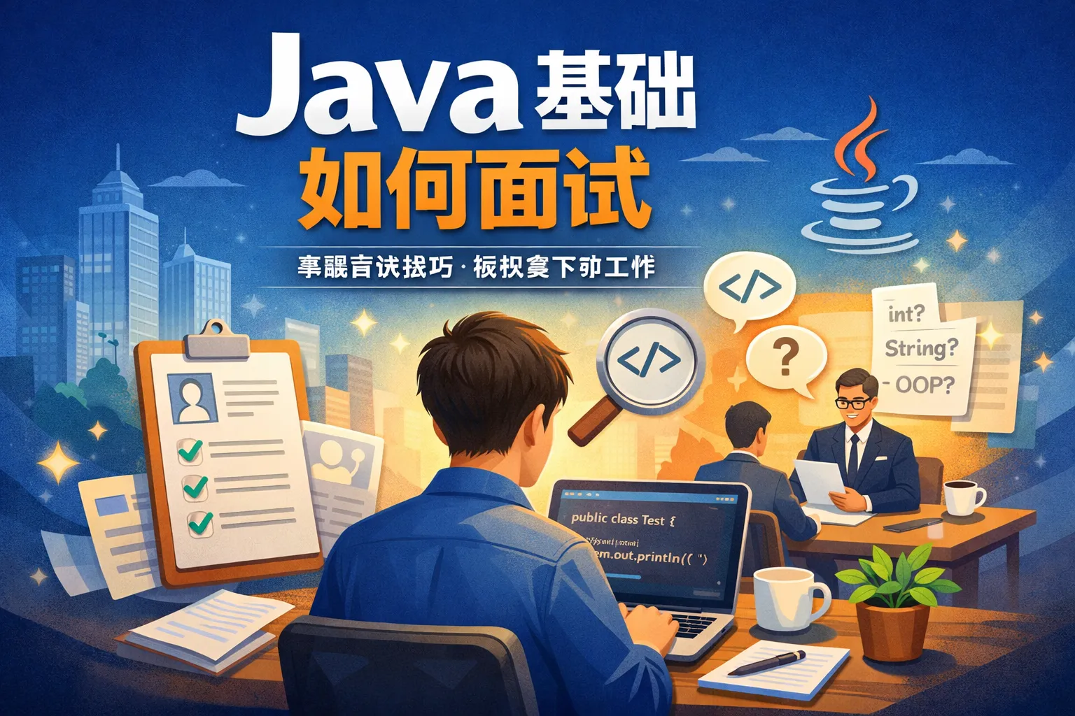 java基础如何面试
