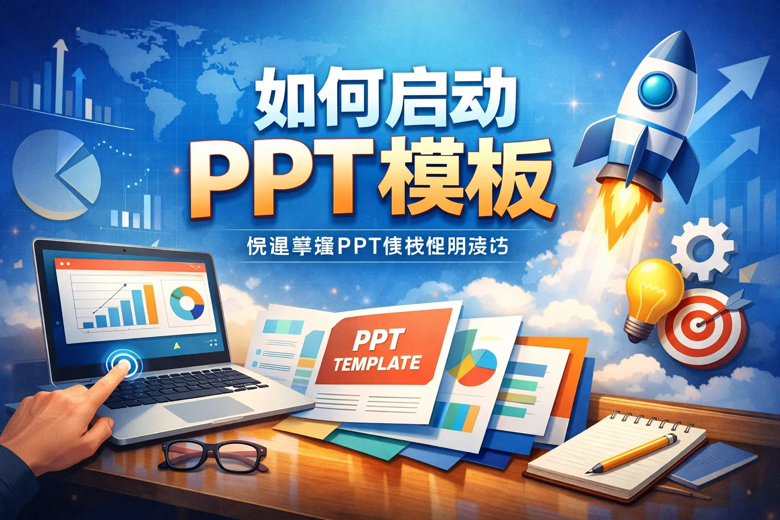 如何启动ppt模板