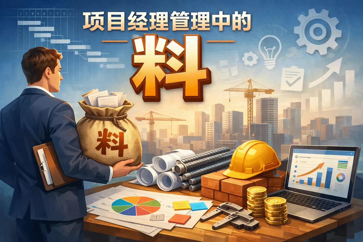 项目经理管理中的料是指