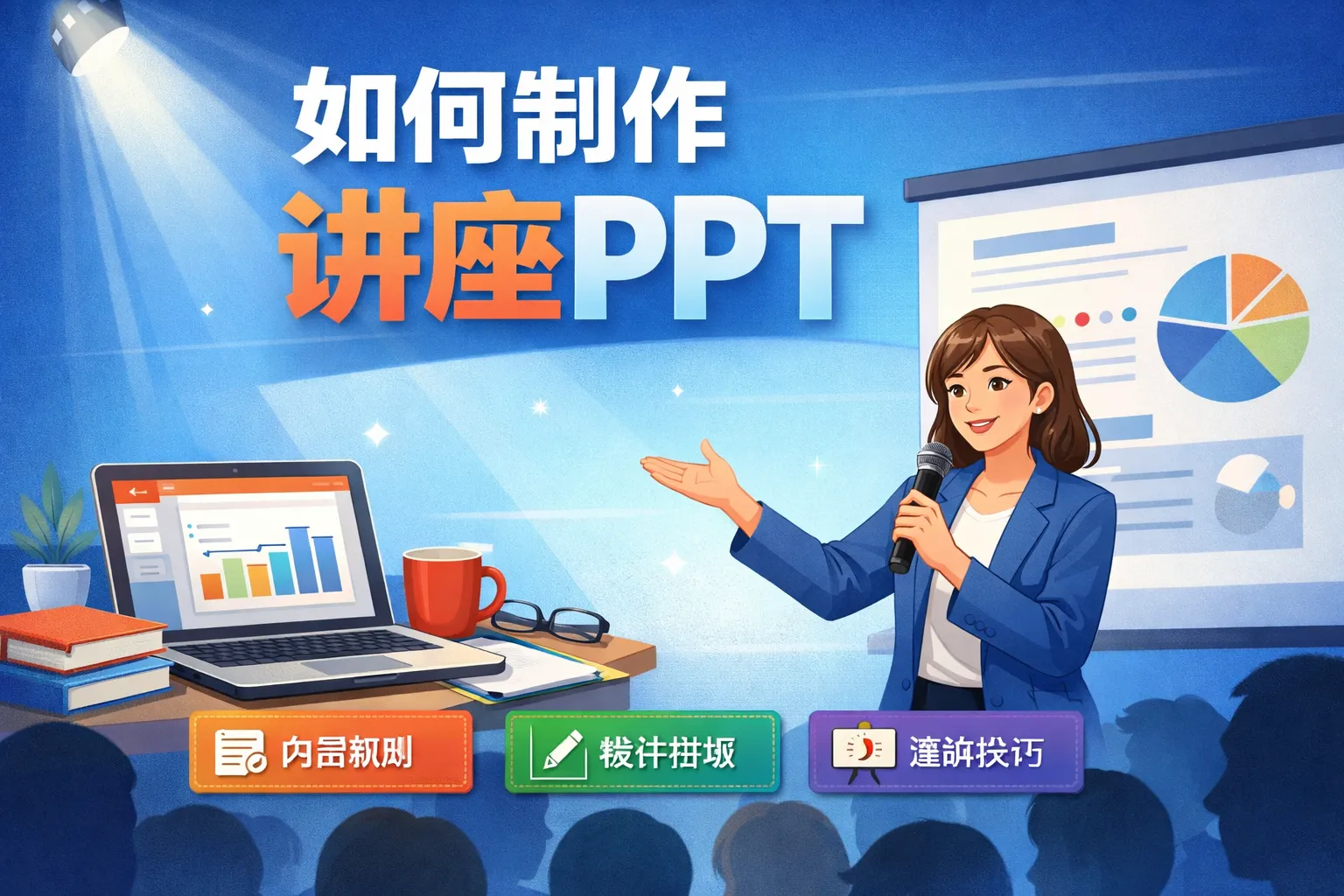 如何制作讲座ppt