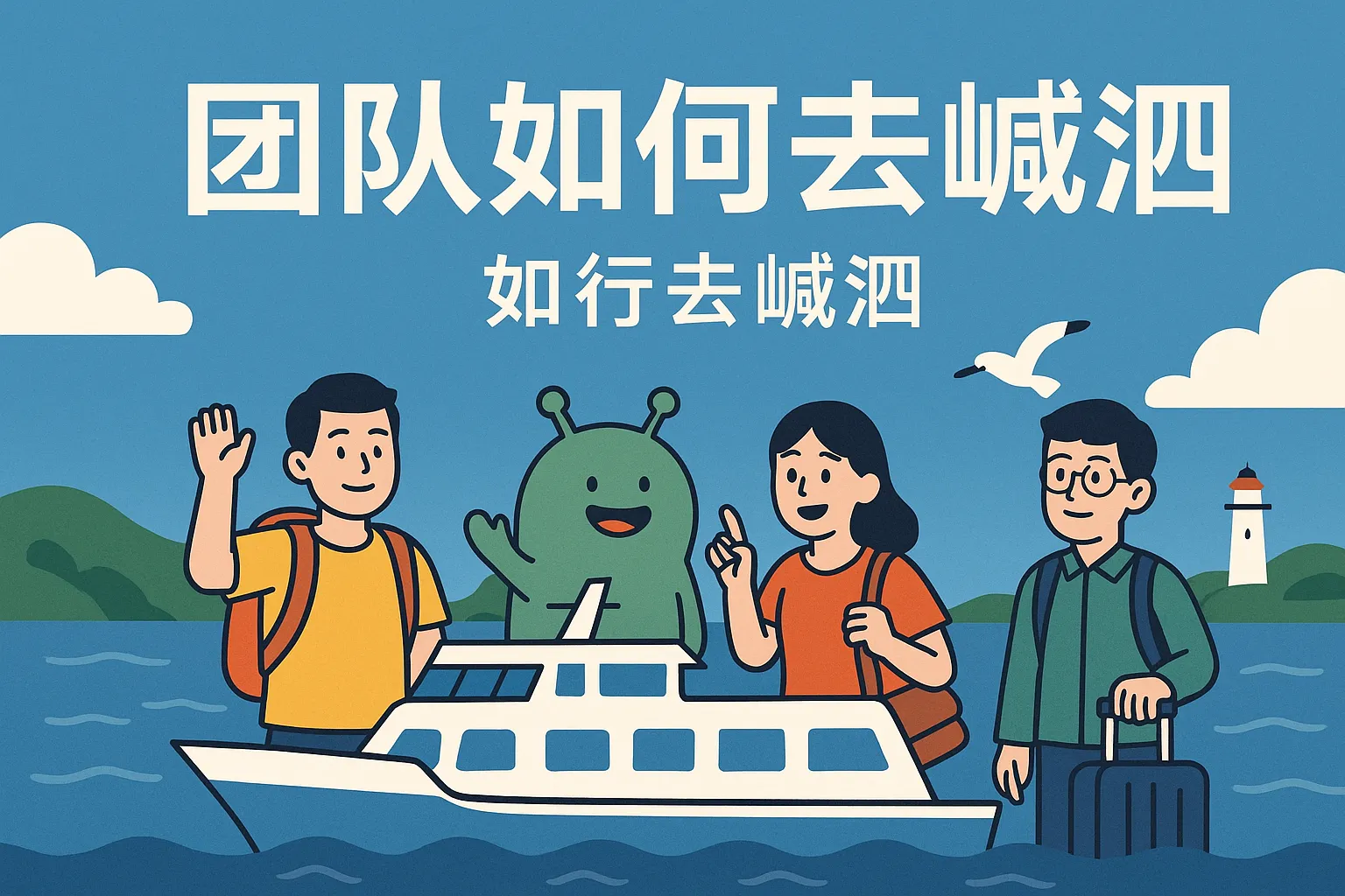 团队如何去嵊泗