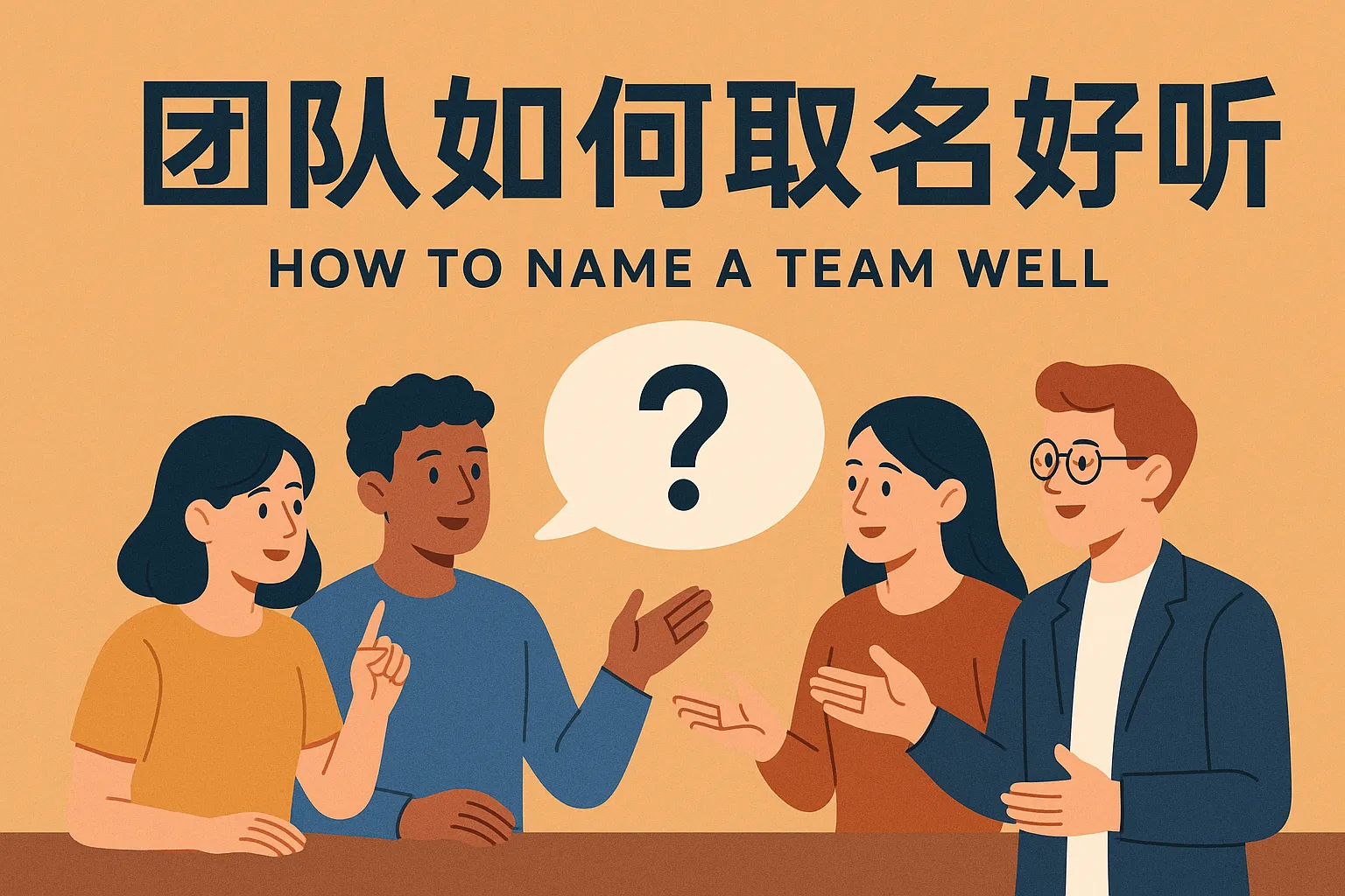 团队如何取名好听