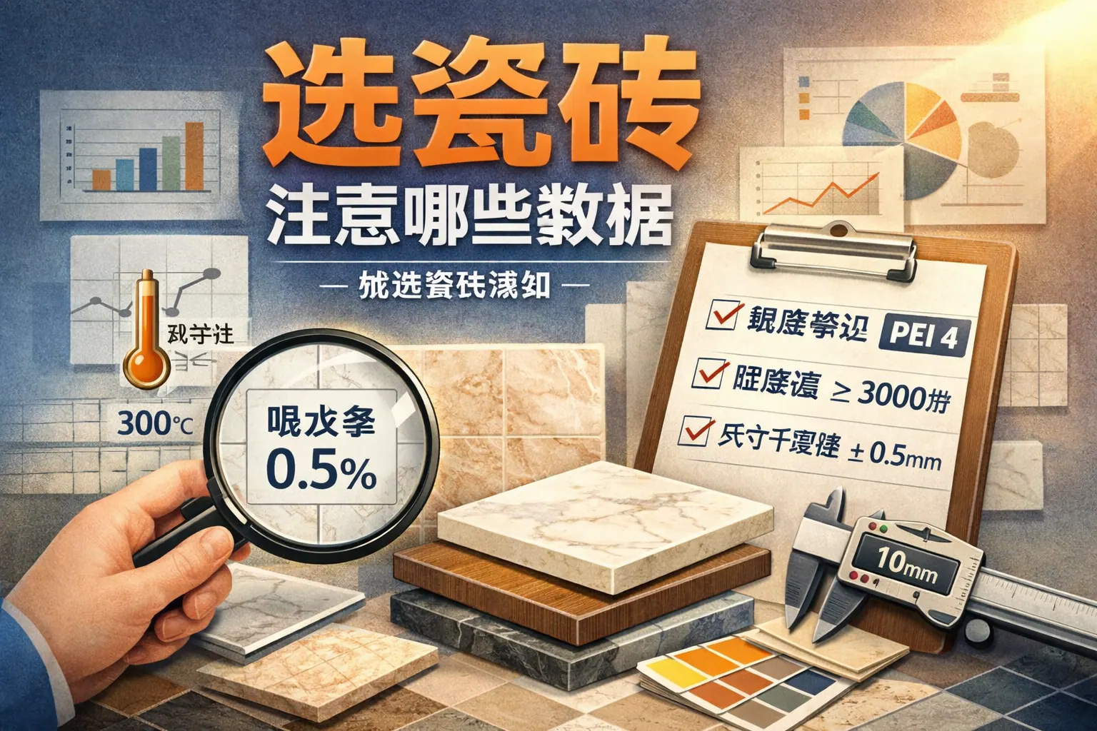 选瓷砖注意哪些数据