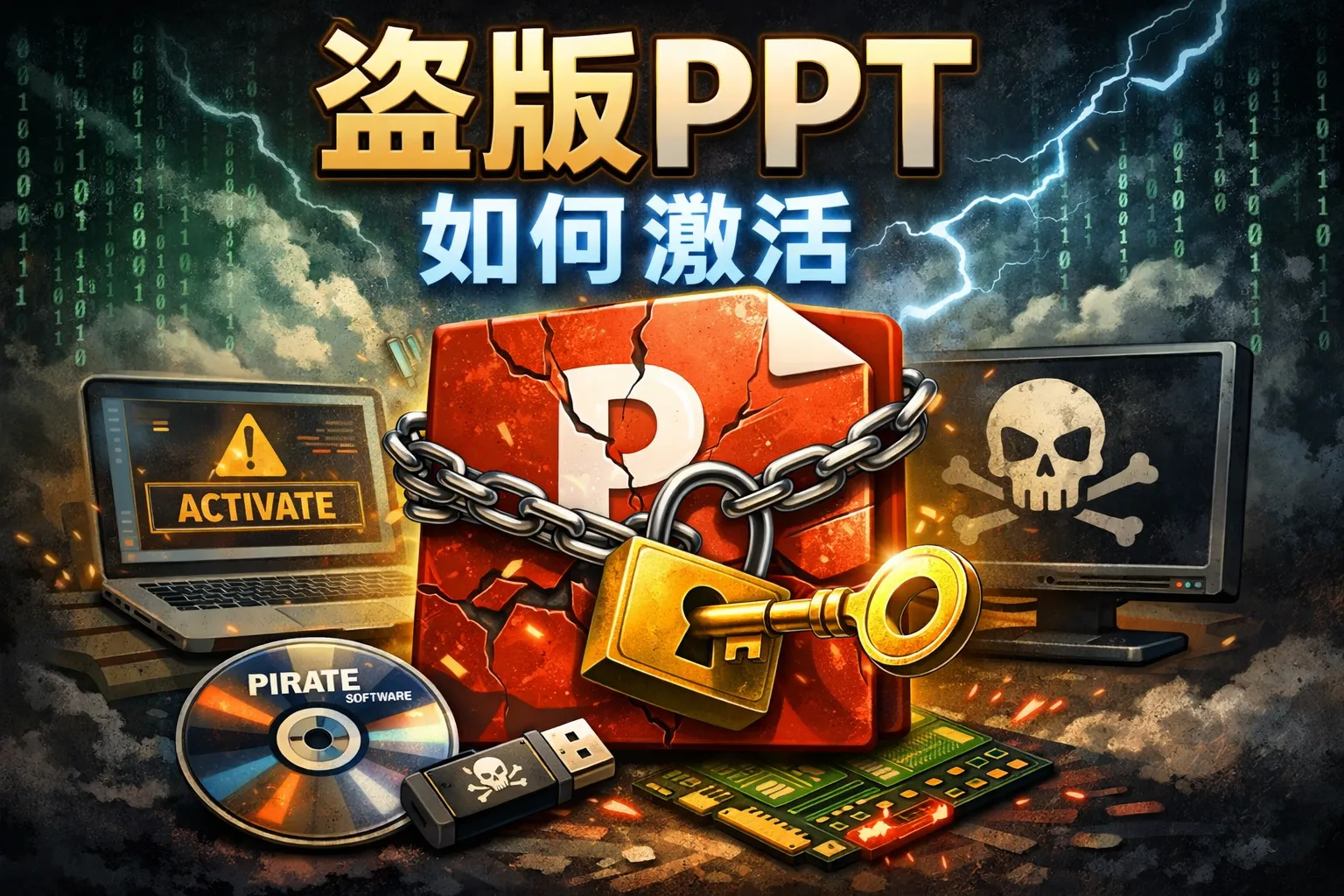 盗版ppt如何激活