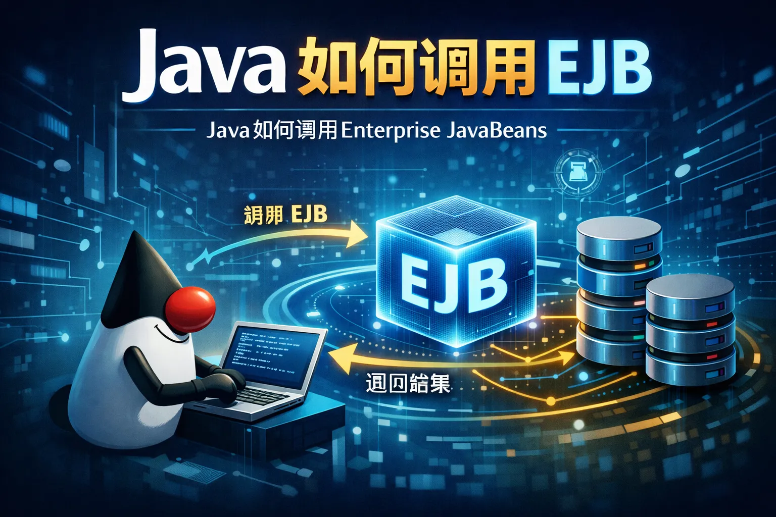 java如何调用ejb