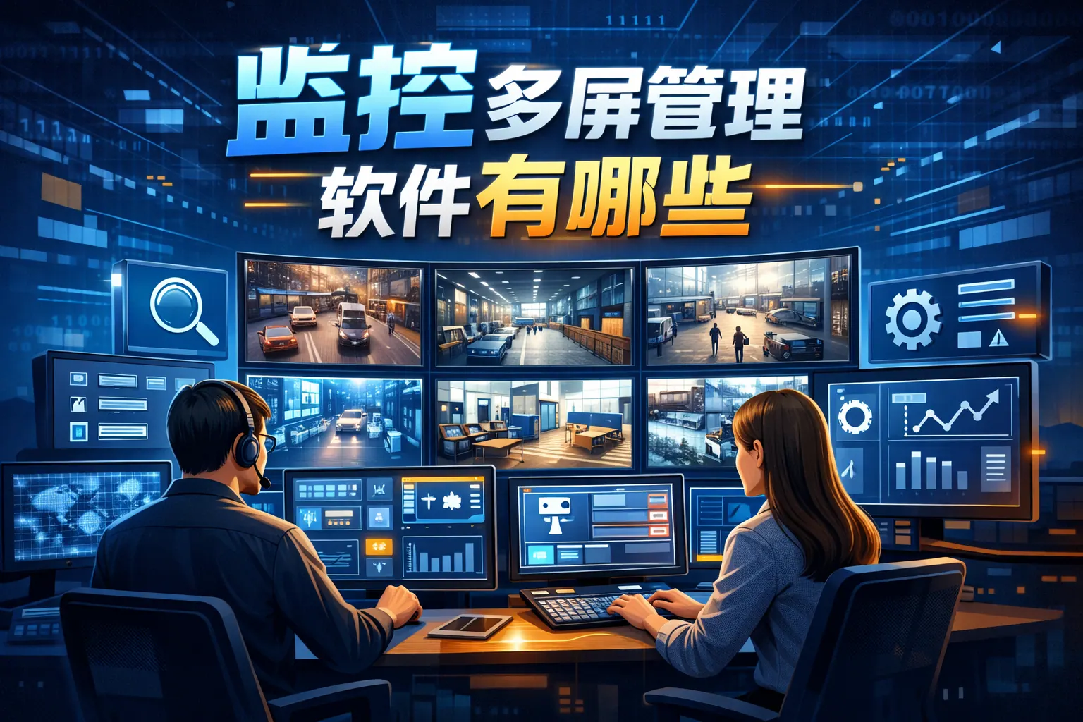 监控多屏管理软件有哪些