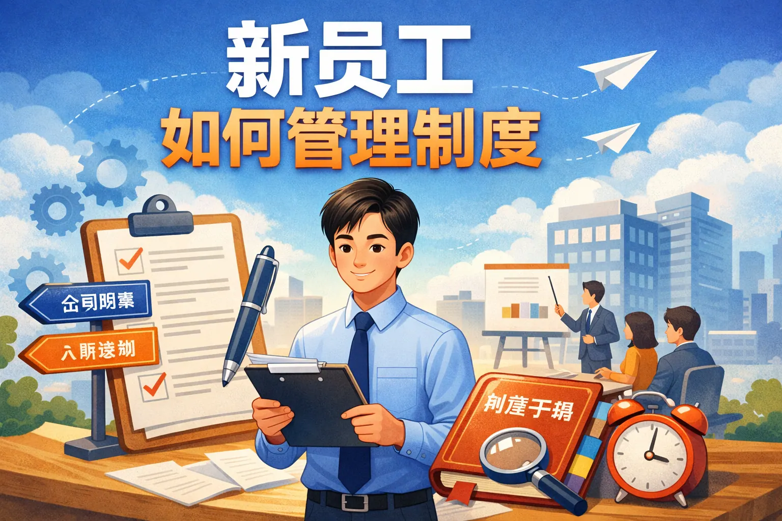 新员工如何管理制度