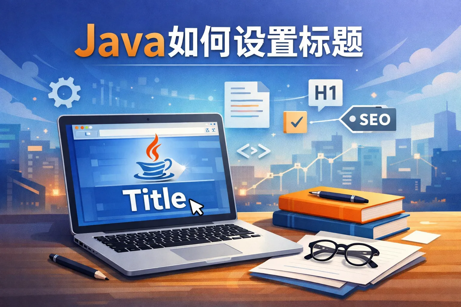 java如何设置标题