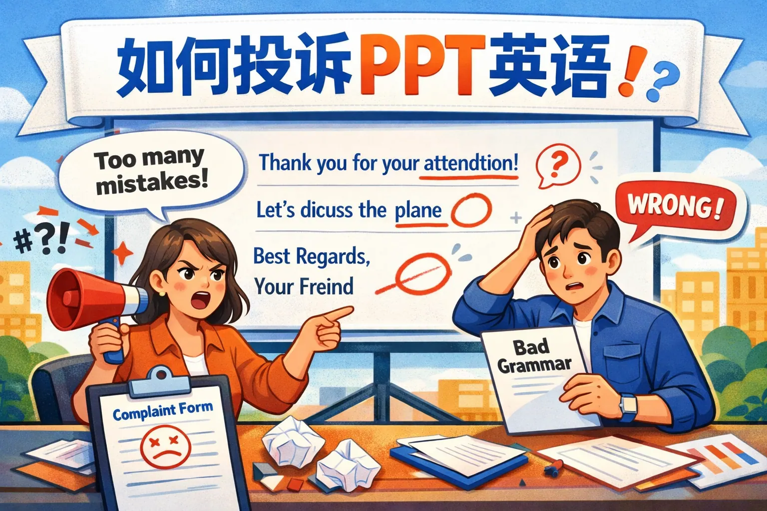 如何投诉ppt英语