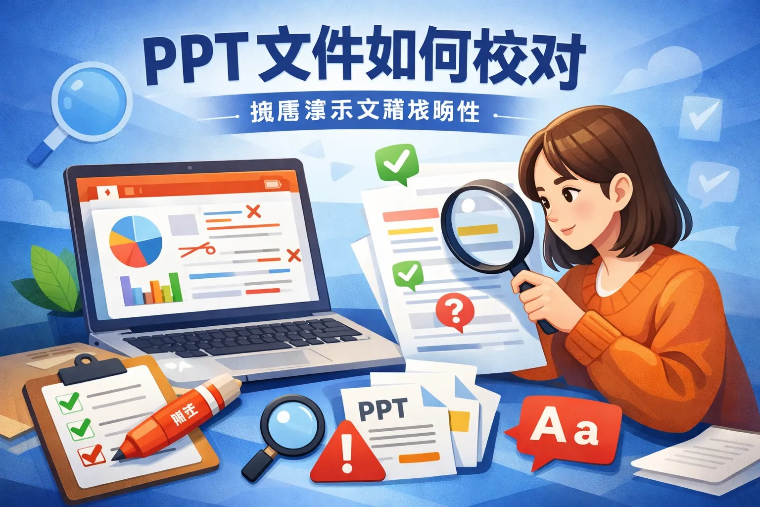 ppt文件如何校对