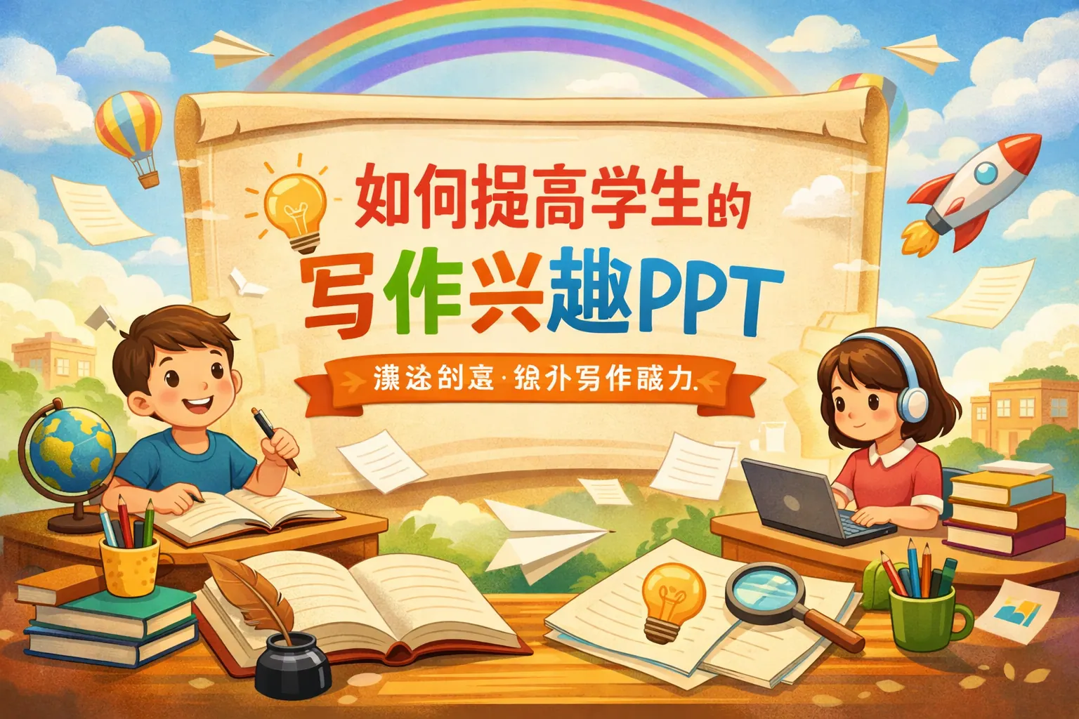 如何提高学生的写作兴趣ppt