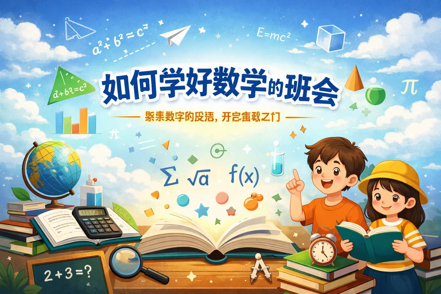 关于如何学好数学的班会ppt